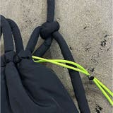 cheek チーク puff kinchaku 2WAY tote | BACKYARD FAMILY | 詳細画像10 