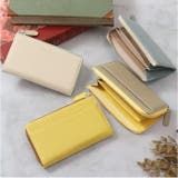 Blanc Pomme ブランポム 本革シボ L字ファスナー短い長財布 | BACKYARD FAMILY | 詳細画像13 