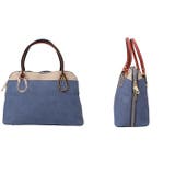 エポメタルデニムライクトライカラー 半円型 2WAYバッグ | BACKYARD FAMILY | 詳細画像12 