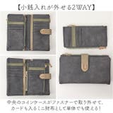エポメタルデニムライクトライカラー マルチポケット長財布 | BACKYARD FAMILY | 詳細画像3 