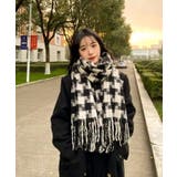 カジュアルシック チェックボリュームマフラー | BACKYARD FAMILY | 詳細画像2