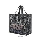 化粧品収納ボックス 手提げ ハートヒョウ柄 | BACKYARD FAMILY | 詳細画像18