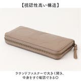 toleur カウレザードットラウンドファスナーウォレット | BACKYARD FAMILY | 詳細画像3 