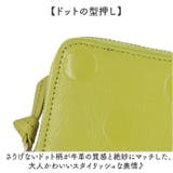 perche ペルケ ドット型押しパームフィットストラップウォレット | BACKYARD FAMILY | 詳細画像7