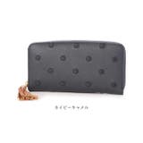 perche ペルケ 牛革ドット刺繍ラウンド長財布 | BACKYARD FAMILY | 詳細画像15 