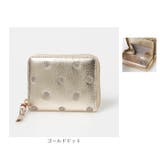 perche ペルケ ドット刺繍ラウンドパームフィットウォレット | BACKYARD FAMILY | 詳細画像14 