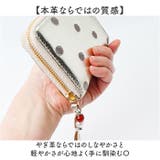 perche ペルケ ドット刺繍ラウンドパームフィットウォレット | BACKYARD FAMILY | 詳細画像6 