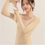 超薄型発熱インナー保温シャツ | BACKYARD FAMILY | 詳細画像4 