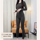 超薄型発熱インナー保温シャツパンツ上下セット | BACKYARD FAMILY | 詳細画像2 