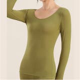 超薄型発熱インナー保温シャツパンツ上下セット | BACKYARD FAMILY | 詳細画像10 