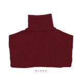 絹100% リブ タートル ネックウォーマー | BACKYARD FAMILY | 詳細画像13