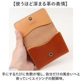 LIBERO 日本製 高級栃木レザーステッチデザイン 名刺入れ | BACKYARD FAMILY | 詳細画像5 
