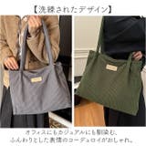 トートバッグ レディース コーデュロイ | BACKYARD FAMILY | 詳細画像9