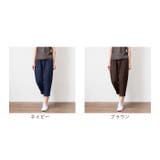 クロップドパンツ レディース 綿 | BACKYARD FAMILY | 詳細画像12