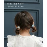 Rora レトロ 花柄 ヘアゴム 2個セット | BACKYARD FAMILY | 詳細画像8