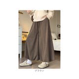 スカンツ ワイドパンツ レディース ガウチョパンツ | BACKYARD FAMILY | 詳細画像19