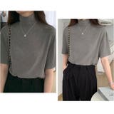半袖Tシャツ ハイネック レディース | BACKYARD FAMILY | 詳細画像8 