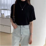 半袖Tシャツ ハイネック レディース | BACKYARD FAMILY | 詳細画像10