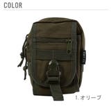 MOLLE対応で装着自在!防水布多機能ビガーポーチ B96 スマフォ | BACKYARD FAMILY | 詳細画像2