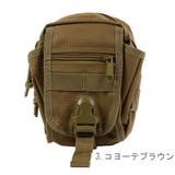 MOLLE対応で装着自在!防水布多機能ビガーポーチ B96 スマフォ | BACKYARD FAMILY | 詳細画像4