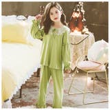 パジャマ 綿100% 女の子 p2118 | BACKYARD FAMILY | 詳細画像3 