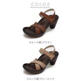 RegettaCanoe バナナヒール クロスベルトサンダル | BACKYARD FAMILY | 詳細画像11