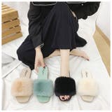 サンダル スリッパ レディースふわもこ lt112 | BACKYARD FAMILY | 詳細画像12 