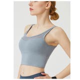 スポーツブラ 脇高 Wストラップ ノンワイヤー mtk12 | BACKYARD FAMILY | 詳細画像11 