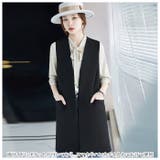 ロングベスト レディース pk635 | BACKYARD FAMILY | 詳細画像3 