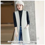 ロングベスト レディース pk635 | BACKYARD FAMILY | 詳細画像4 