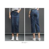 デニムロングスカート タイトスカート k5070 | BACKYARD FAMILY | 詳細画像16 