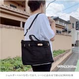 メタルパーツベルトキャンバス２WAYトート | BACKYARD FAMILY | 詳細画像3 