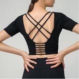 ヨガウェア ブラトップ 半袖 brads02 | BACKYARD FAMILY | 詳細画像1 