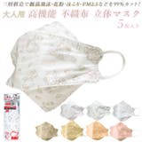 キャラクター大人用 高機能 不織布 立体マスク 5枚入 | BACKYARD FAMILY | 詳細画像1 