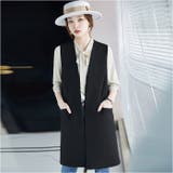 ロングベスト レディース pk635 | BACKYARD FAMILY | 詳細画像1 