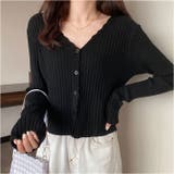 Ｖネック カーディガン pmymy769 | BACKYARD FAMILY | 詳細画像1 