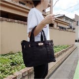 メタルパーツベルトキャンバス２WAYトート | BACKYARD FAMILY | 詳細画像1 