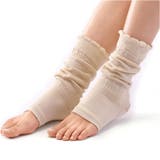 絹のおもてなし おやすみシルクかかと潤いレッグウォーマー | BACKYARD FAMILY | 詳細画像1