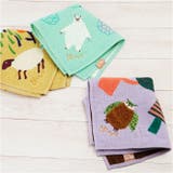 moritaMiW モコモコドウブツハンカチ | BACKYARD FAMILY | 詳細画像1 