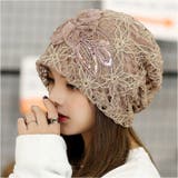 帽子 レース レディース kbeanie03 | BACKYARD FAMILY | 詳細画像1 