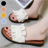 サンダル フラットサンダル フリル lysh0703 | BACKYARD FAMILY | 詳細画像1 