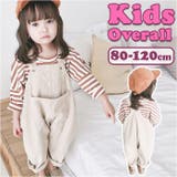 オーバーオール キッズ ベージュ zm20010 | BACKYARD FAMILY | 詳細画像1