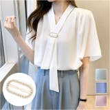 ブラウス トップス レディース 半袖 夏 おしゃれ bls9865 | BACKYARD FAMILY | 詳細画像1 