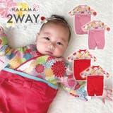 【Aenak】菊柄女児はかま兼用ドレス | BACKYARD FAMILY | 詳細画像1 