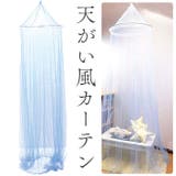 水色 天がい風カーテン | BACKYARD FAMILY | 詳細画像1
