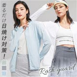 UVカットパーカー ラッシュガード レディース 速乾 春 夏 | BACKYARD FAMILY | 詳細画像1 