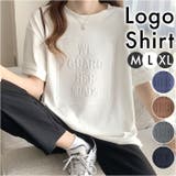 レディース トップス ロゴTシャツ 立体ロゴ おしゃれ | BACKYARD FAMILY | 詳細画像1
