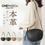 ONEPAIRED カウレザーオーバルショルダー | BACKYARD FAMILY | 詳細画像1 
