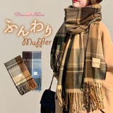 クラシックチェック大判マフラー | BACKYARD FAMILY | 詳細画像1