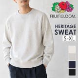 FRUIT OF THE LOOM ヘリテージスウェットシャツ | BACKYARD FAMILY | 詳細画像1